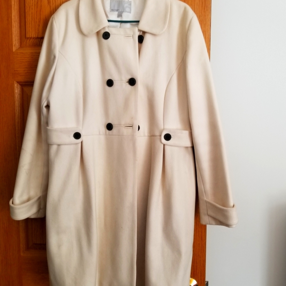 Old Navy size XL Long Peacoat